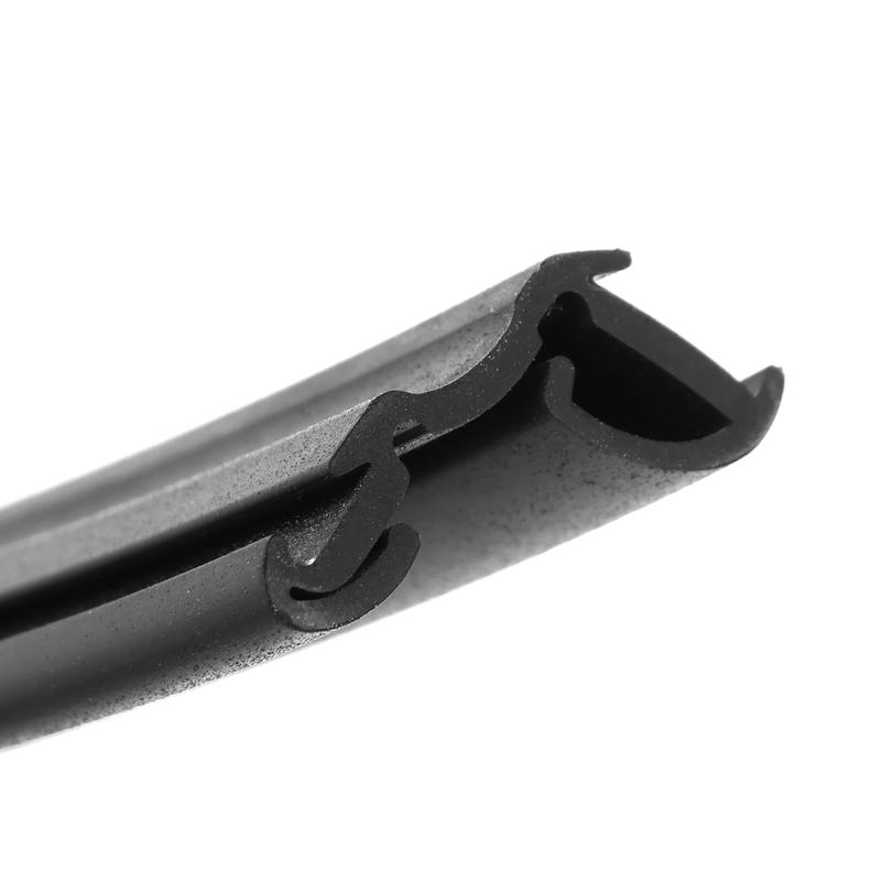 Artudatech 4pcs Door Glass Rubber Seal Moulding For Toyota Land Cruiser FJ80 LX450 91-1997 Car Accessories