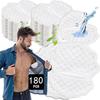 180 Pcs Armpit Sweat Pads For Men, Hyperhidrosis And Outdoor Work Meeting