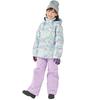 Комплект горнолыжной и сноубордической одежды Ocean Pacific тай-дай (Верх и низ), Дети, Мятный, Размер L (543853)