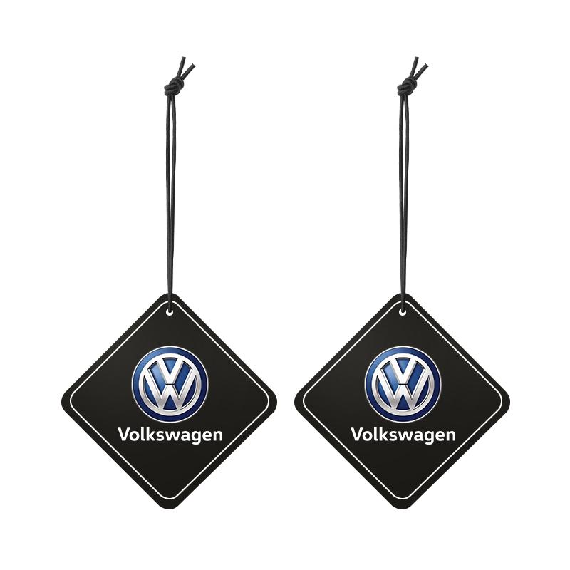 Car Fragrance Tablets Air Freshener Perfume Decoration Pendant For VW Golf Amarok T5 Phaeton GTI T-Cross Car Flavoring keychain