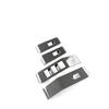 For 2020-2022 Toyota Highlander Window Switch Panel Cover Trim Carbon Fiber Look