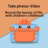 Милая детская камера мгновенной печати 1080P Детская цифровая камера Детская камера мгновенной печати с поворотом на 180 градусов