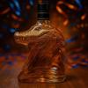 Crocodile Head Glass Wine Decanter Liquor Bottle for Whiskey Vodka Beer Handmade