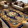 European Retro Decoration Home Rugs Living Room Flower Large Carpets Hall Sofa Chair Area Mats Room Decor Doorway Hallway Carpet