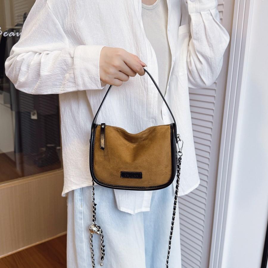 Underarm Bag Women's Autumn Versatile Fashion Chain Shoulder Messenger Bag High-end Sense Work Small Bag
