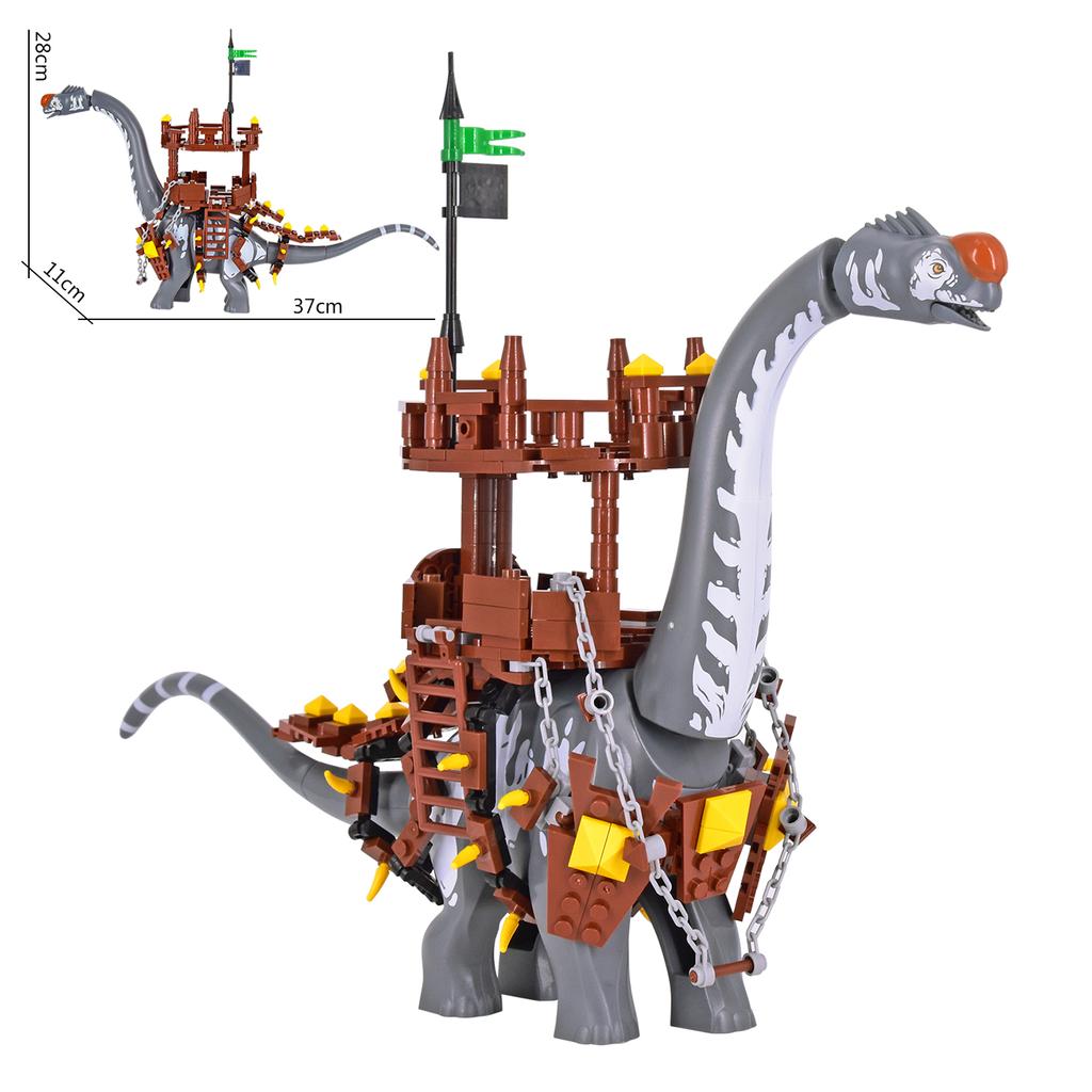 MOC Мир Юрского периода Титанозавр Сиденье Конструктор Динозавр Кирпичики Тираннозавр Индоминус I-Rex Собери Игрушку Для Детей