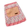Polyester Half Apron Exquisite Cooking Apron Durable Floral Waist Apron  Women