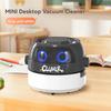 Mini Desktop Vacuum Cleaner Portable Table Crumb Sweeper Battery Operated Pencil Eraser Dust Keyboard Vacuum Cleaner