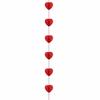 Romantic Heart Honeycomb Ball String Stereoscopic Love Heart Hanging Curtain  Wedding