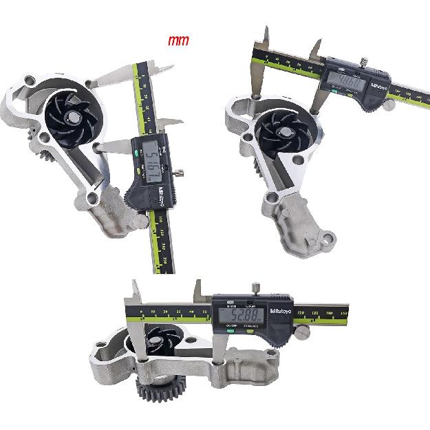 JEENDA Water Pump 49044-2066 With Gaskets 11060-2450 11060-2451 Compatible with Kawasaki FD590V FD611V FD620D FD661D Engine Kawasaki Mule 2500 2510