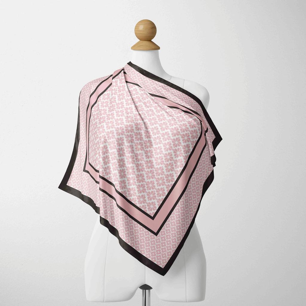 70CM*70CM Spring Women Polyester Chiffon Foulard Scarf Fashion Foulard Printed Neck Tie Belt Hair Accessories