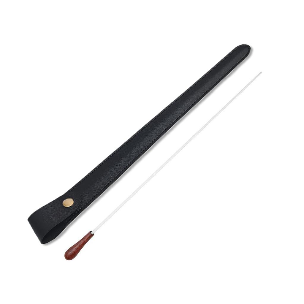 Fieekty Conductor's Baton Case, Music Conductor's Baton Storage Cover, Holds 38cm Conductor's Baton, Rosewood