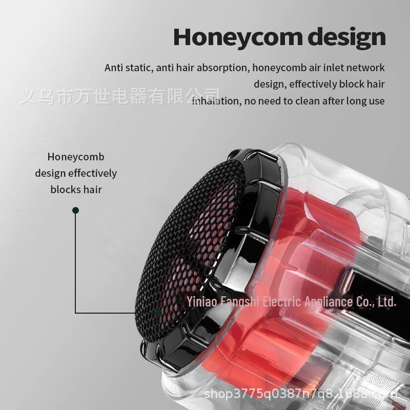 Мощный профессиональный салонный фен с горячим и холодным режимом и функцией ухода за волосами при постоянной температуре