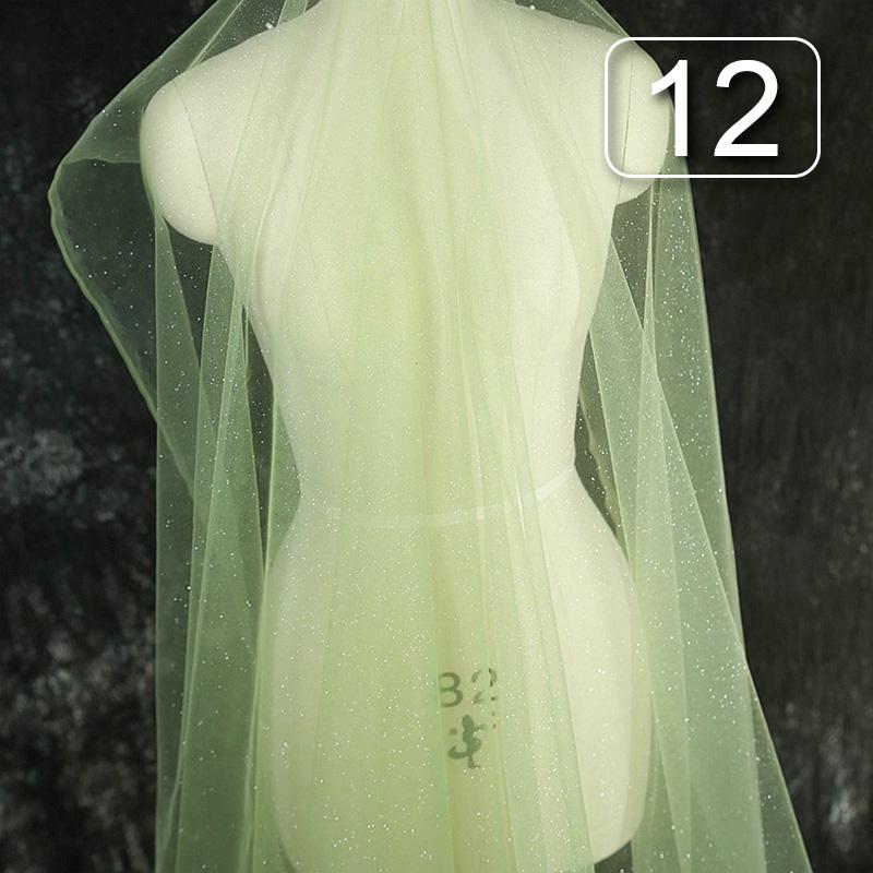 1 метр блестящей тонкой пудры фатиновая ткань мягкая блестящая пайетка блестящая сетчатая ткань для вечеринки свадебное платье вуаль фон пряжа