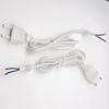 CE Two-Pin Plug Power Cord for European Beauty Instruments and Disinfection Lamps