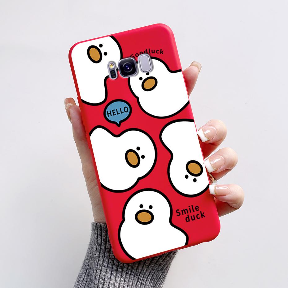Case For Samsung S8 Plus S8+ Coque Galaxy S8 TPU Soft Silicone Funda Phone Case For Samsung Galaxy S 8 S8 Plus Cover Capa Bumper