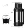 FUGUANG 2000ml 316L Stainless Steel Insulated Travel Bottle