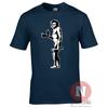 Banksy Caveunisex TShirt Fastfood Teeshirt Urban Stencil Art Graffiti Bristol Cool