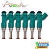 For Lexus ES350 RX350 RX450h Toyota Avalon Camry Highlander Sienna 3.5L New 6PCS fuel injectors 23250-0P010 23250-31090 FJ1084
