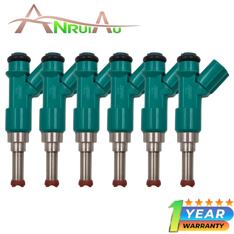For Lexus ES350 RX350 RX450h Toyota Avalon Camry Highlander Sienna 3.5L New 6PCS fuel injectors 23250-0P010 23250-31090 FJ1084