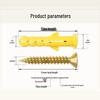 Little Yellow Fish Plastic Expansion Plug & Screw Set