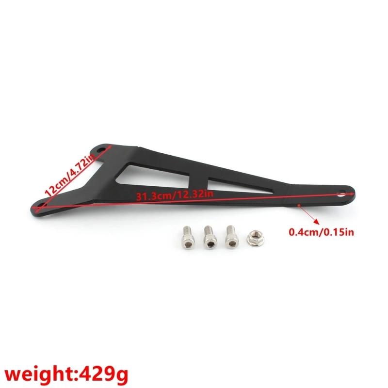 Motorcycle Exhaust pipe fixing bracket exhaust bracket reinforcement accessories hanger for Kawasaki Ninja ZX6R 636 ZX-6R 2024-