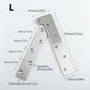 2PCS Seven-word Hidden Hinges Inset Damping Pivot Hinge Invisible Door Pivot Hinge  Window Cabinet