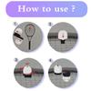 1Pair Tennis Training Whistle for Top Spin Shot Practice, Swing Rhythm & Timing Aid for Tennis Players Beginners