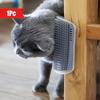 Washable Cat Scratcher Massager Detachable Cat Corner Grooming Brush Pet Hair Removal Massage Comb for Cats Relaxation