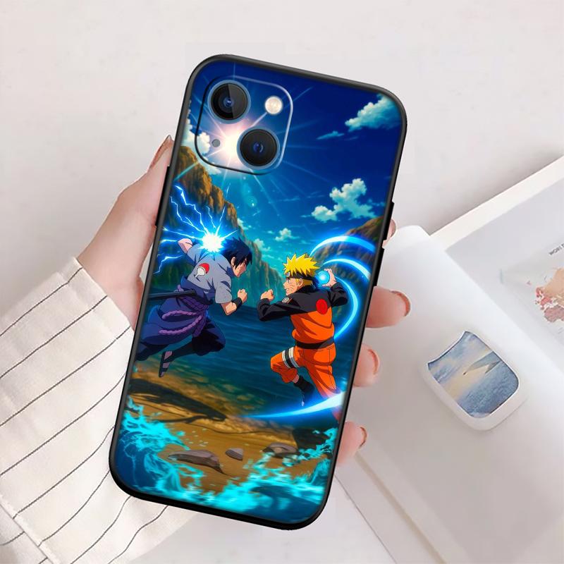 Naruto Uzumaki Sasuke Phone Case for Samsung Galaxy S20 S21 S22 Ultra FE + Plus A21S A22 A24 A25 A26 A30 A30S A31