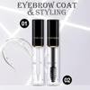 Прозрачный гель для фиксации бровей, водостойкий и устойчивый к поту герметик для бровей, верхнее покрытие для фиксации бровей для идеальных бровей, стойкость 24 часа