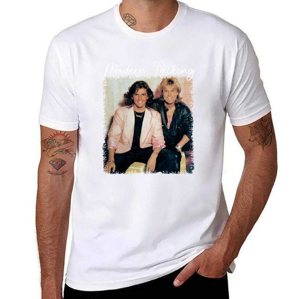 Modern Talking Tshirt Comfortable Work Wear Tee