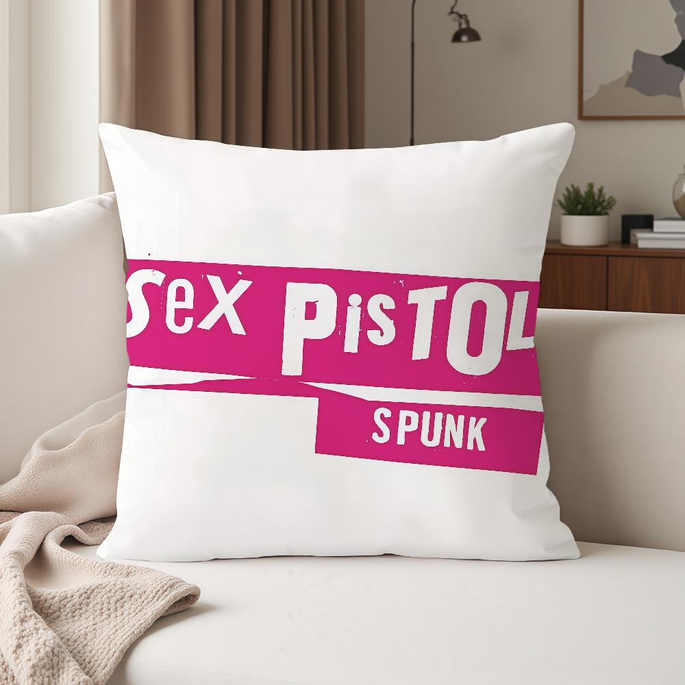Band Sex P-Pistols-S Pillow Case Suitable For Bedrooms Living Rooms Cars Home Decoration