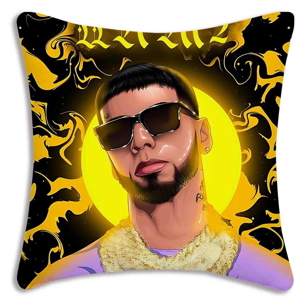 Модная singer T-Travis Scotts Наволочки Мультяшные Декоративные для Дивана Дома Двусторонние Короткий Плюш Милый Чехол для Подушки
