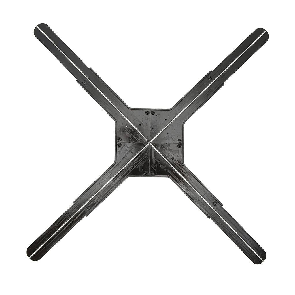 50cm 3D Holographic Advertising Projector Naked Eye Holographic Projection Fan for Shop Bar Party