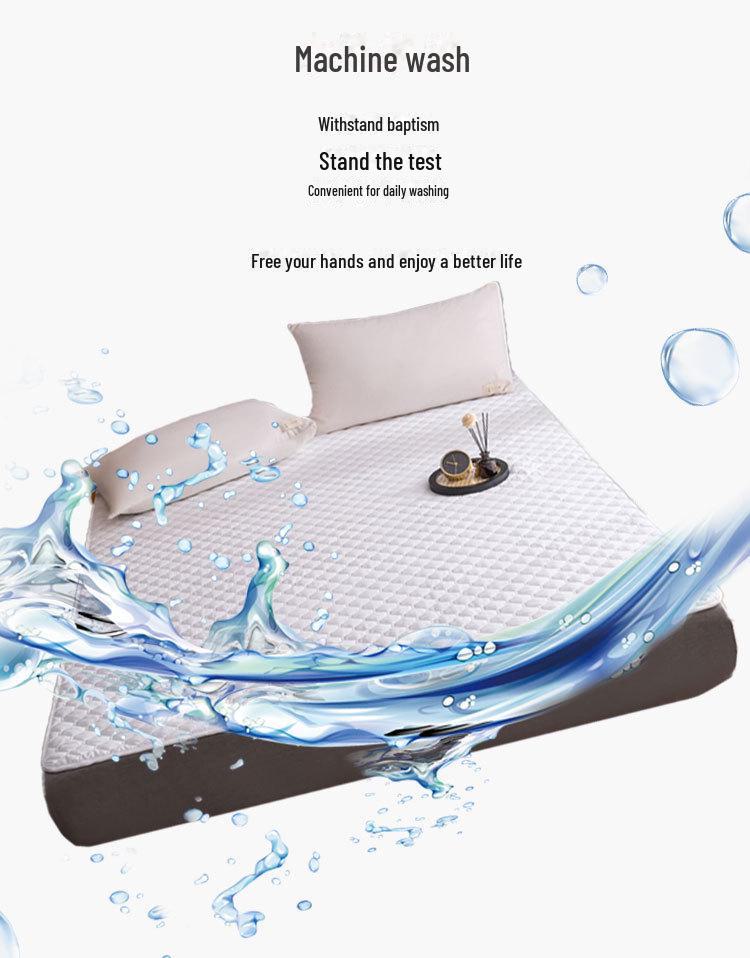 Защитный чехол для матраса Duo Xi Sanded: Моющийся чехол для односпальной кровати или спальни