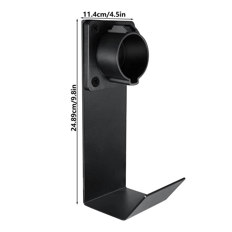 Держатель зарядного устройства для электромобиля J1772 Plug EV Charger Holder Wall Mount Holder Rack Electric Auto Connector Nozzle Holder Dock