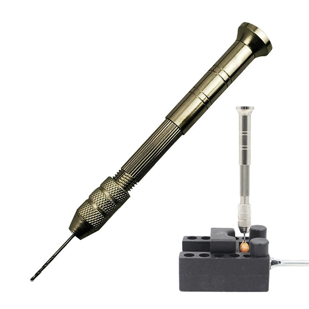 Clamp Horn Wood Mini Twsit Chuck Drilling Aluminum Manual Hand Drill
