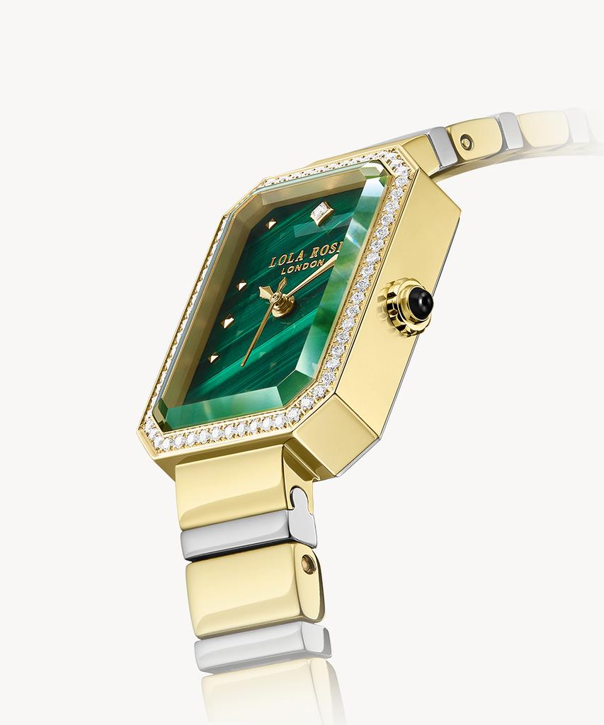 Lollalojeu Ms Lola Malachite Zirconia Women'S Wristwatch