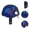 Motorcycle Speedometer LED Digital Odometer Easy To Install Premium High Accuracy Motorbike