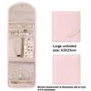 Large Jewelry & Travel Organizer Box - Multi-Compartment Portable Zippered Case Suitable for Necklaces, Earrings, Bracelets