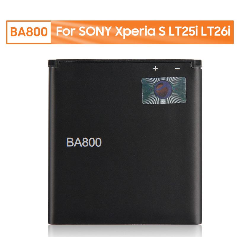 Сменный аккумулятор BA800 для Sony Xperia S LT25i Xperia V LT26i AB-0400 BA800 Сменный аккумулятор для телефона 1700 мАч