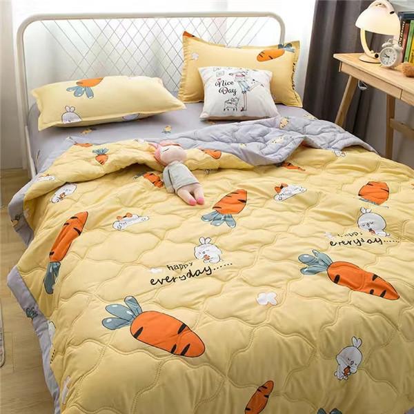 Весенне-летнее одеяло, стеганое одеяло, мягкое тонкое одеяло с кондиционером, дышащие прохладные одеяла