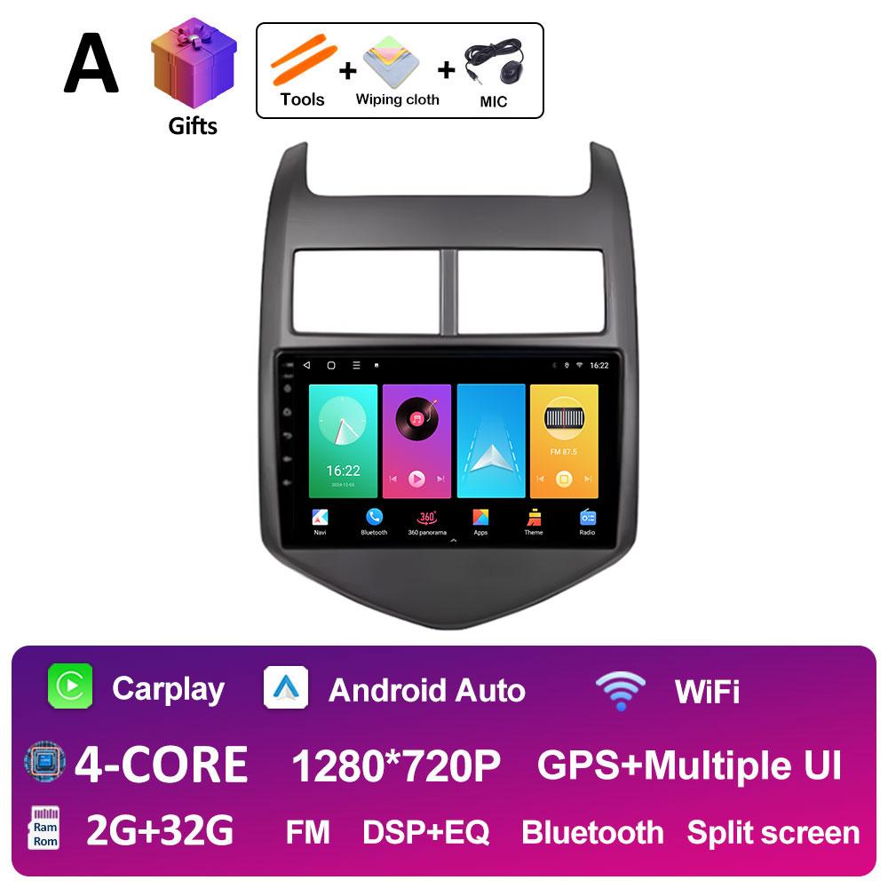 Для Chevrolet AVEO Sonic 2011 2012 2013 Интеллектуальная система Беспроводной Carplay Автомобильный мультимедийный аудио-видео проигрыватель GPS-навигация BT