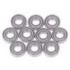 10Pcs Skateboard Bearings Miniature Deep Groove Ball Bearings 693 694 695 696 697 698 699 Zz For Scooter Or Toys