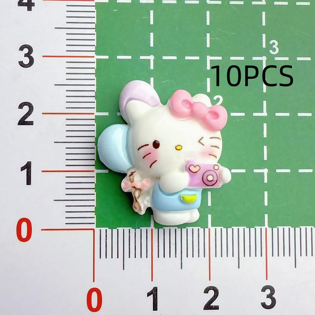 10/20PCS Bumper Car Series Resin Accessories DIY Phone Case Cream Glue Hair Clip Patch