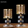 Буддийские принадлежности Хрустальный подсвечник Украшения Ветрозащитный абажур Зал Будды для Будды Подсвечники Украшения