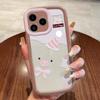 Забавный мультяшный розовый поросенок для чехла мобильного телефона iPhone17 14 Apple 13 всесторонний 12/15 простой 16 мягкий x
