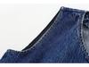Autumn Women's European-American French-Style Casual Fashion Versatile Denim Vest
