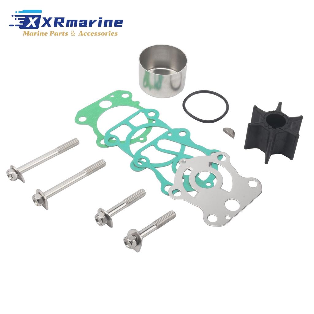Boat Motors Water Pump Impeller Rebuild Kit Compatible with Yamaha 4 Stroke 75 80 90 100 HP F75 F80 F90 F100 Outboard Engines